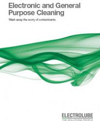 Electrolube Electronics & General Purpose Cleaning Brochure